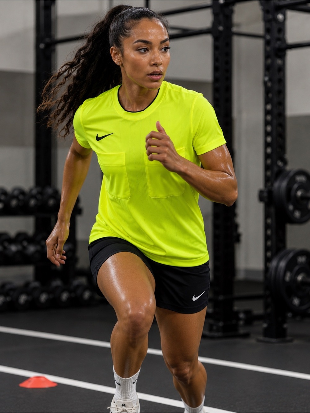 Nike Women’s Dri-FIT Short-Sleeve Jersey Style Code: FV3357-702 Size: Medium